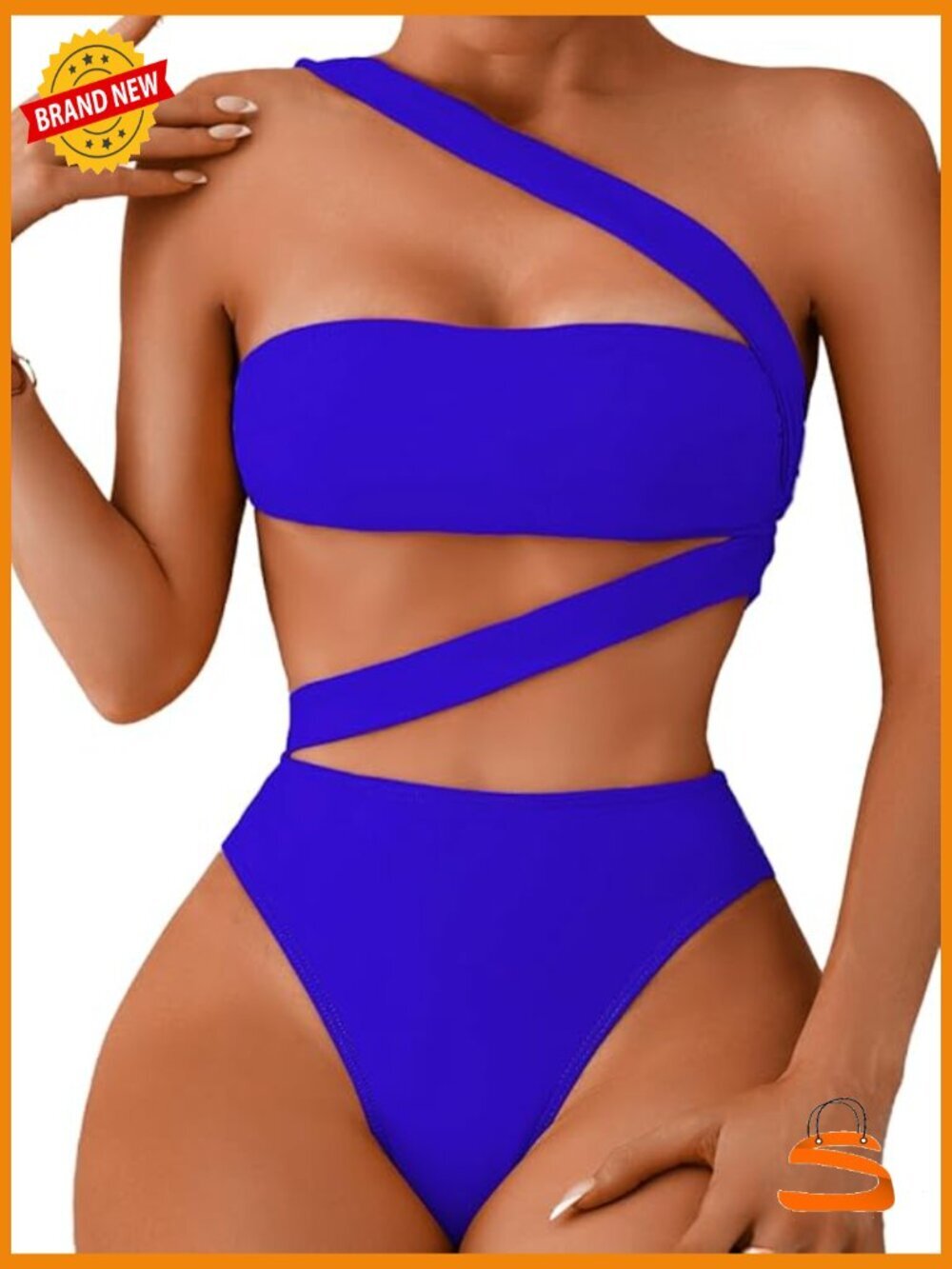 Sexy Strappy Monokini One Piece Swimsuit Cheeky High Cut